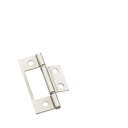 National Hardware National Hardware 3 in. L Satin Nickel Door Hinge 2 pk N830-433